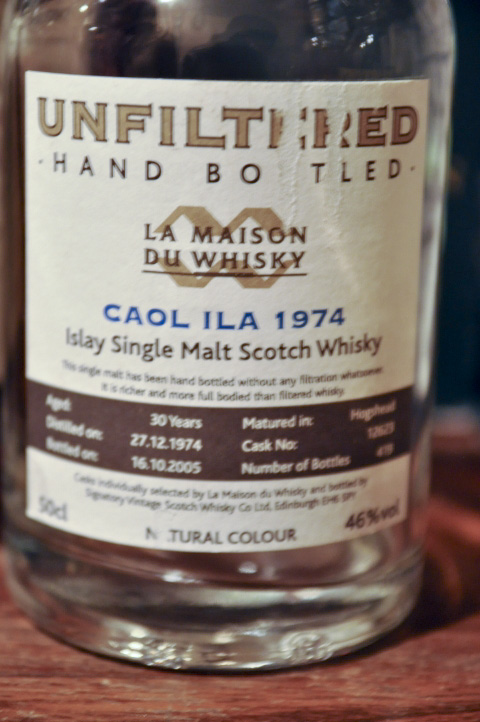 カリラ Caol Ila 30yo 1974/2005 (46%, LMdW, Dumpy, C#12623, 419 Bts.) Unfiltered Hand Bottled , 50CL