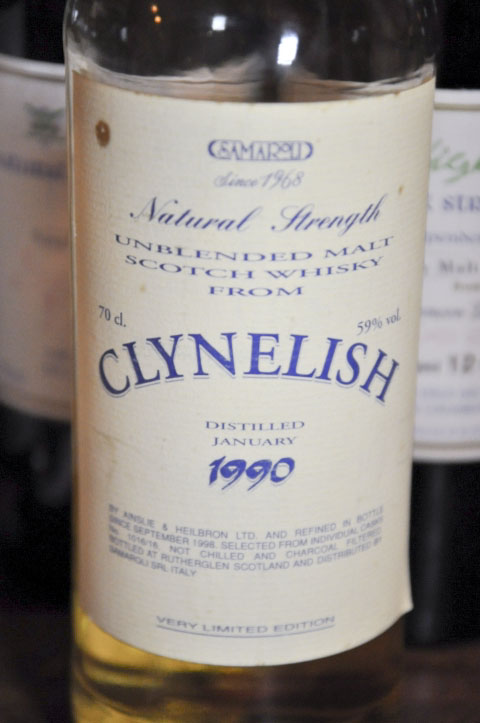 クライネリッシュ　Clynelish 1990/1998 (59%, Samaroli , C#1015/1016, 443/492 Bts.)