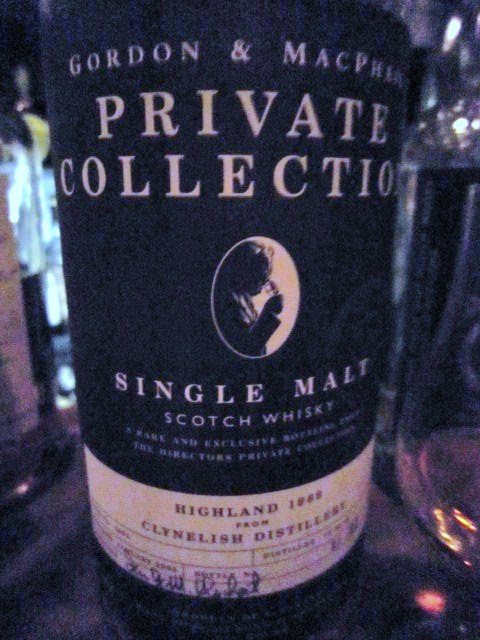 クライネリッシュ　Clynelish 1969-2005 45%, G&M Private Collection, Refill Sherry, C#5893, 93 Bts.  ボトルナンバー21/93