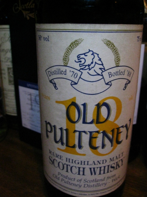 オールドプルトニー  Old Pulteney 18yo 1970/1988 (56%, G&M for Sestante, 75cl) High Proof