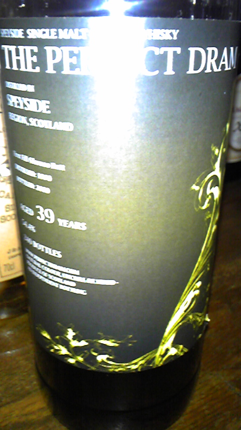 グレンファークラス　Glenfarclas -Speyside- 39 yo 1970/2009 (54.4%, Perfect Dram, first fill oloroso, 240 bottles)