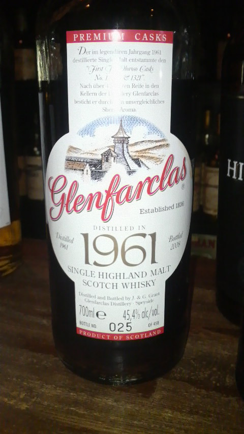 グレンファークラス　Glenfarclas 1961/2008 (45.1%, OB,)