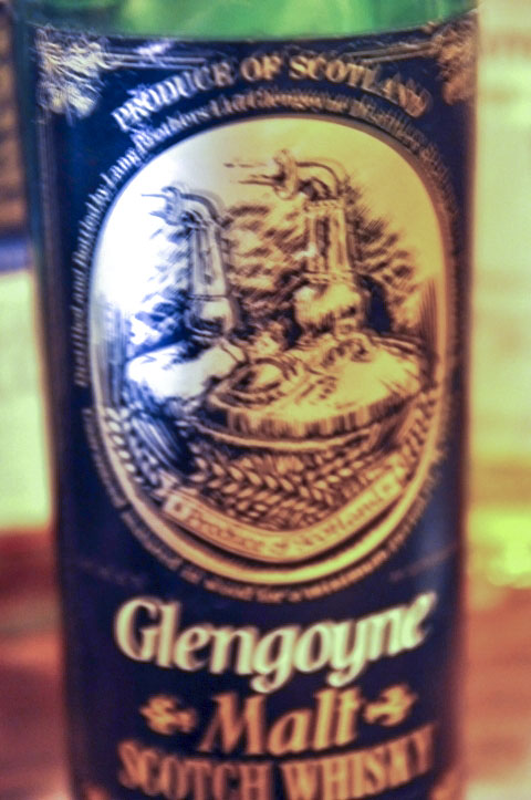 グレンゴイン Glengoyne 8yo (43%, OB, GNUDI/Giorgio Grulo Import Bologna, Black label, early 1980’s, 75cl)