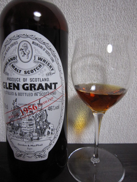 グレングラント Glen Grant 1956/2005 49yo (G&M for LMdW, Refill sherry butt, 459 bottles 46%）