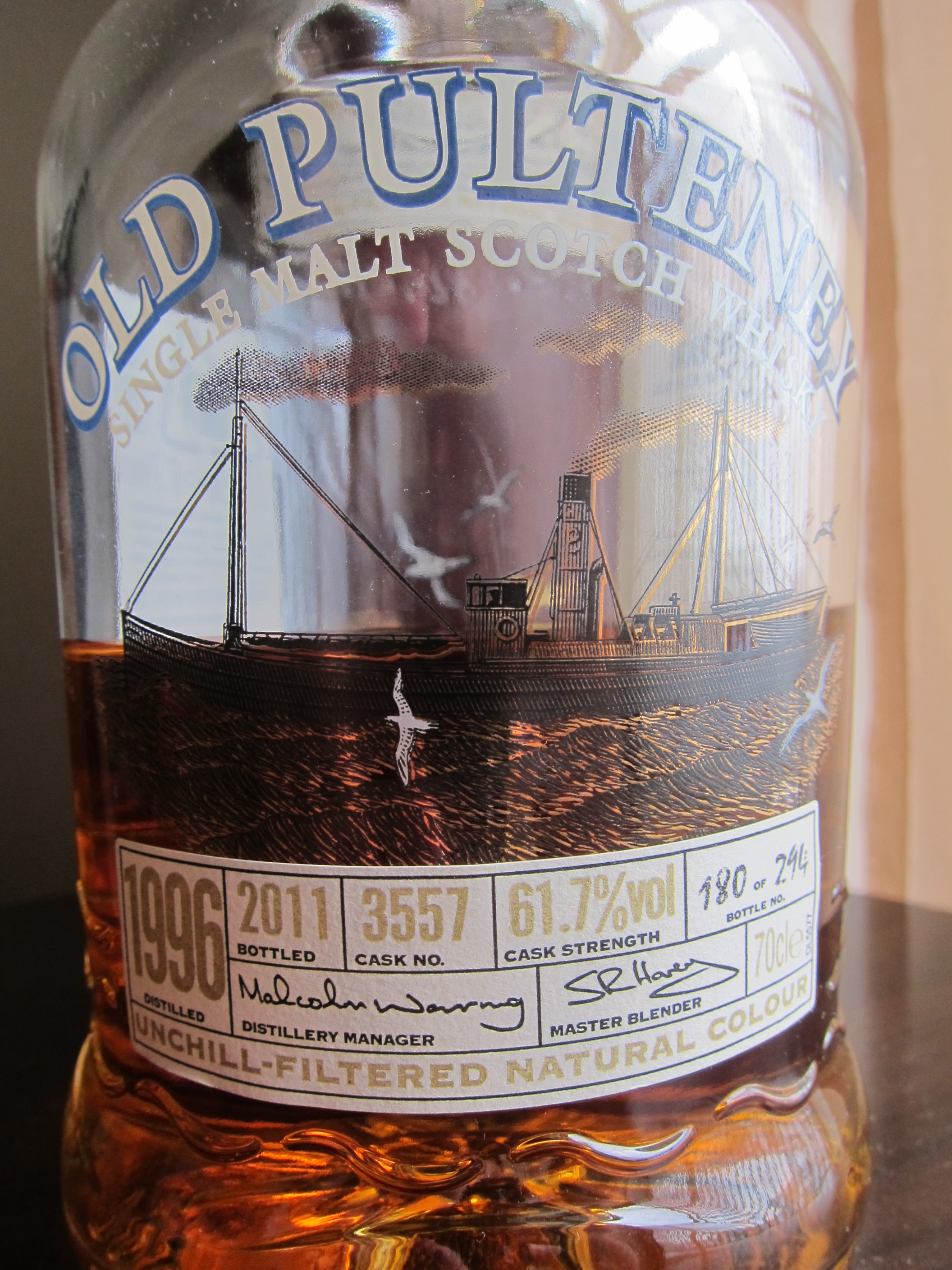 オールドプルトニー　Old Pulteney 1996-2011 15yo(61.7%, OB)