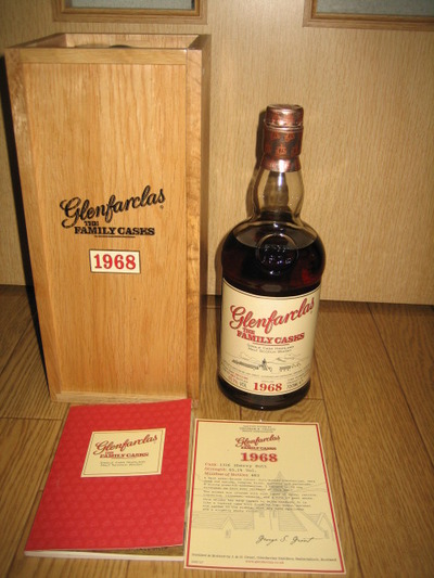 グレンファークラス Glenfarclas 1968-2007 65.1%, OB, Family Casks, cask #1316, 483 bottles