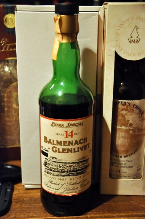 バルメナック-グレンリベット　Balmenach-Glenlivet 14yo (57.5%, OB for Sestante, early 1970’s) c1972 　