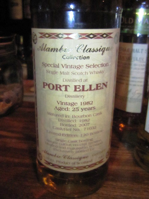 ポートエレン　Port Ellen 25y 1982-2007 (51.1%, Alambic Classique, C#71032, 120 Bts.)  70CL  バーボンカスク