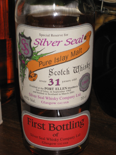 ポートエレン Port Ellen 31y 1969-2001 (40%, Silver Seal, First Bottling, 156 Bts.)