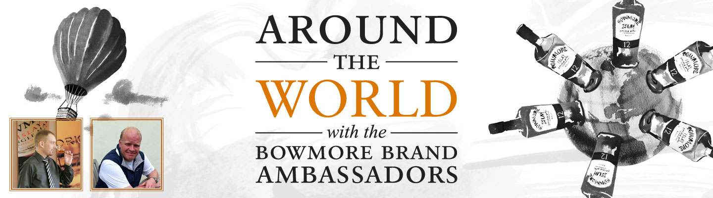 Gordon Dundas, Bowmore Brand Ambassador