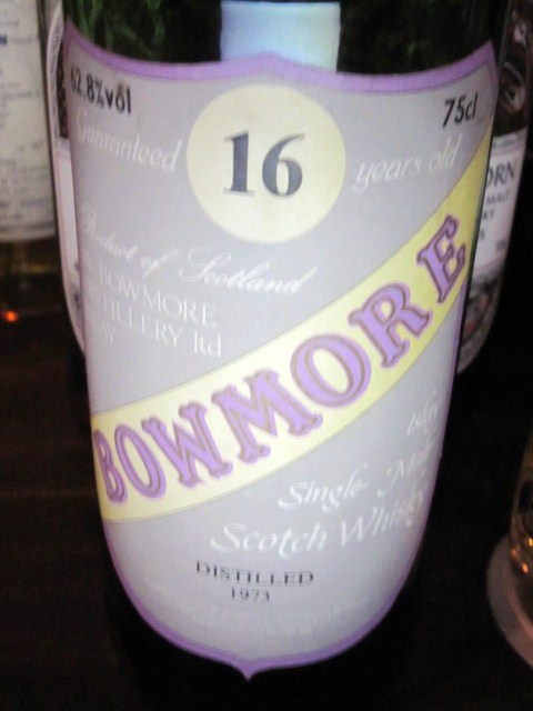 ボウモア　Bowmore 16y 1973 (62.8%, Sestante Import Gray Crest Label)