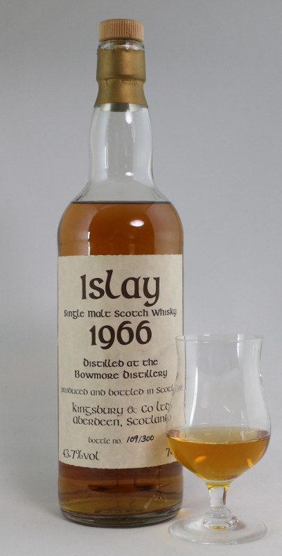 ボウモア　Bowmore Islay 35yo 1966 (43.7%, Kingsbury, 109/300 Bts.) 70CL ケルティック