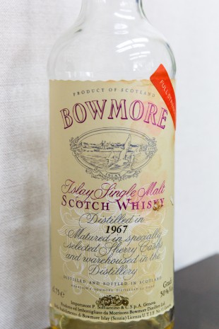 Bowmore 1967 'Full Strength' (50%, OB) 