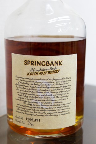 Springbank 1966/1998 'Local Barley' (56.9%, OB, Cask# 1966 491)